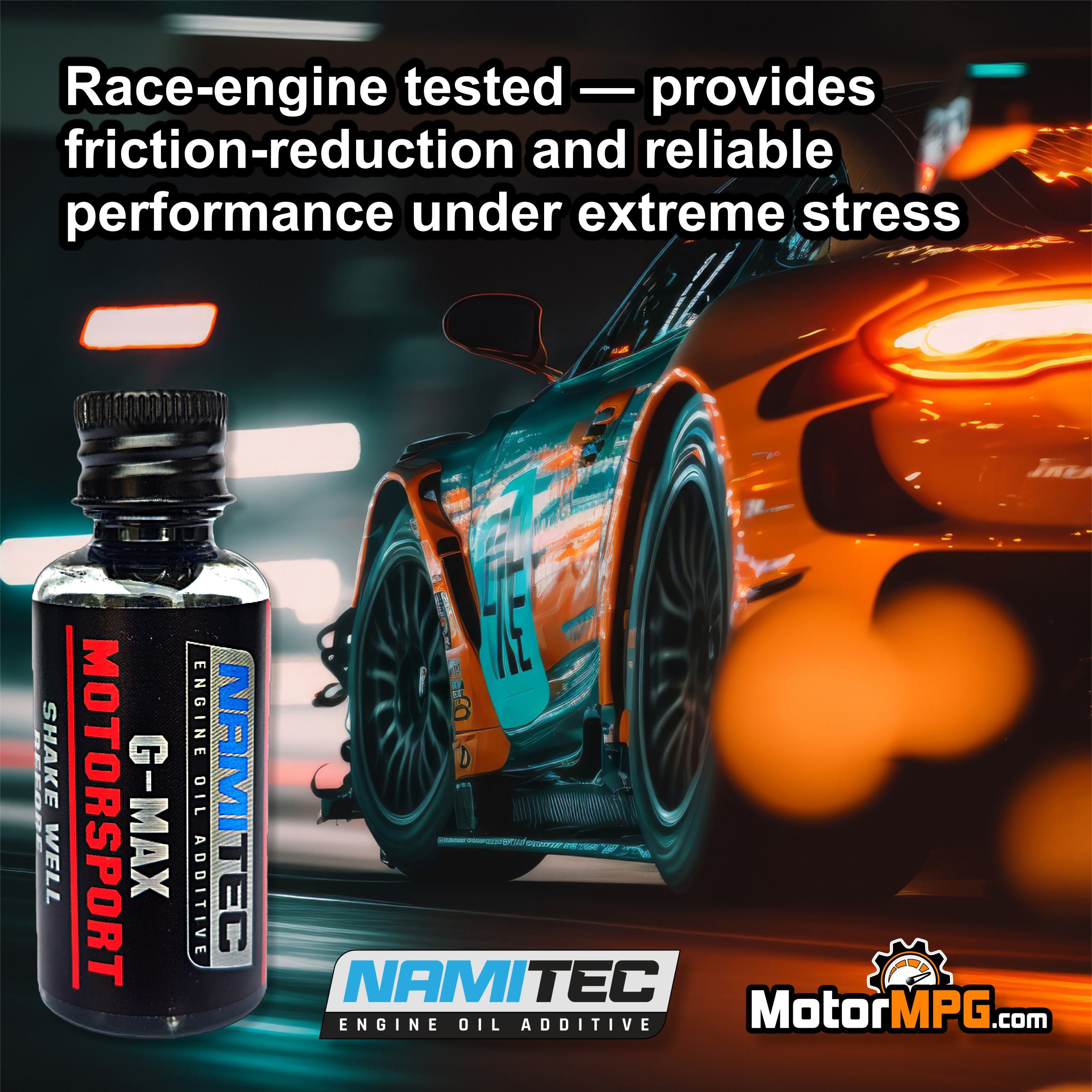 G-MAX MOTORSPORT | High Performance Graphene Nanotechnology Engine Oil Additive 30ml