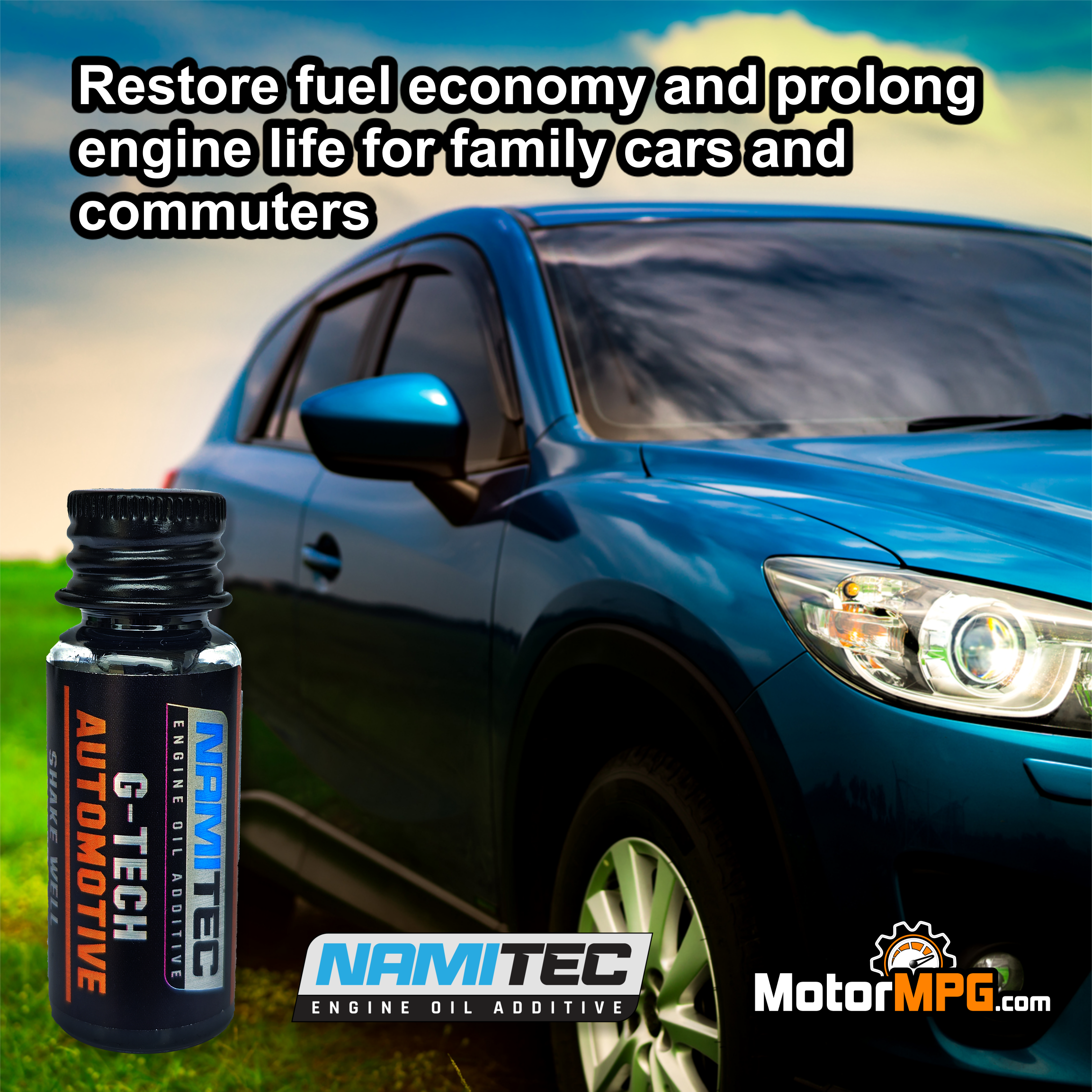 G-TECH AUTOMOTIVE | High Performance Graphene Nanotechnology Engine Oil Additive 15ml