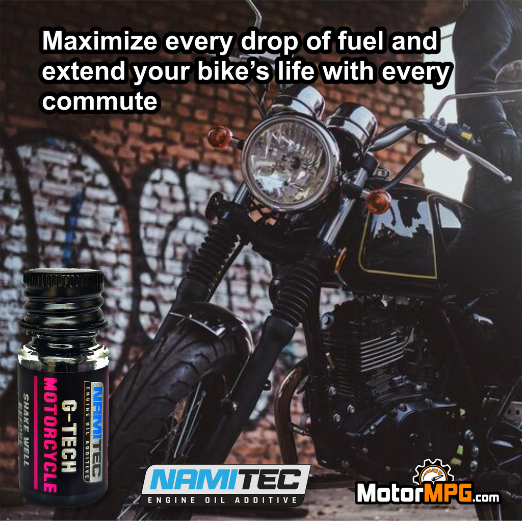 G-TECH MOTORCYCLE | High Performance Graphene Nanotechnology Engine Oil Additive 8ml