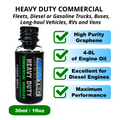 HEAVY DUTY COMMERCIAL Fleet Vehicles | High Performance Graphene Nanotechnology Engine Oil Additive 30ml
