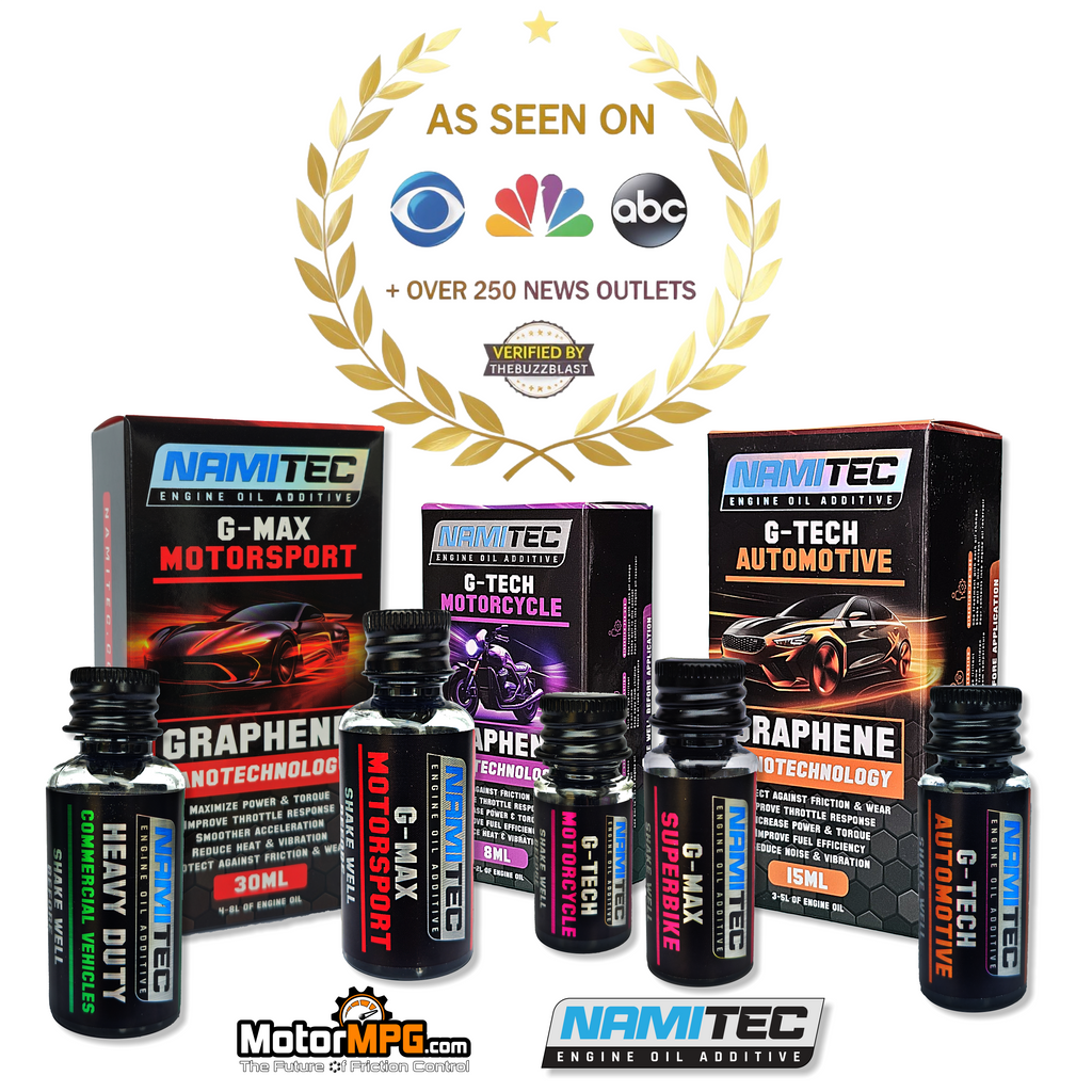 G-TECH MOTORCYCLE | High Performance Graphene Nanotechnology Engine Oil Additive 8ml